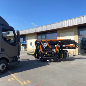 Spider crane for hire, Ayr, Ayrshire, Dumfries Galloway, Glasgow, Irvine, Troon, Stranraer, Castle Douglas, Kilmarnock, Newton Stewart, South West Scotland