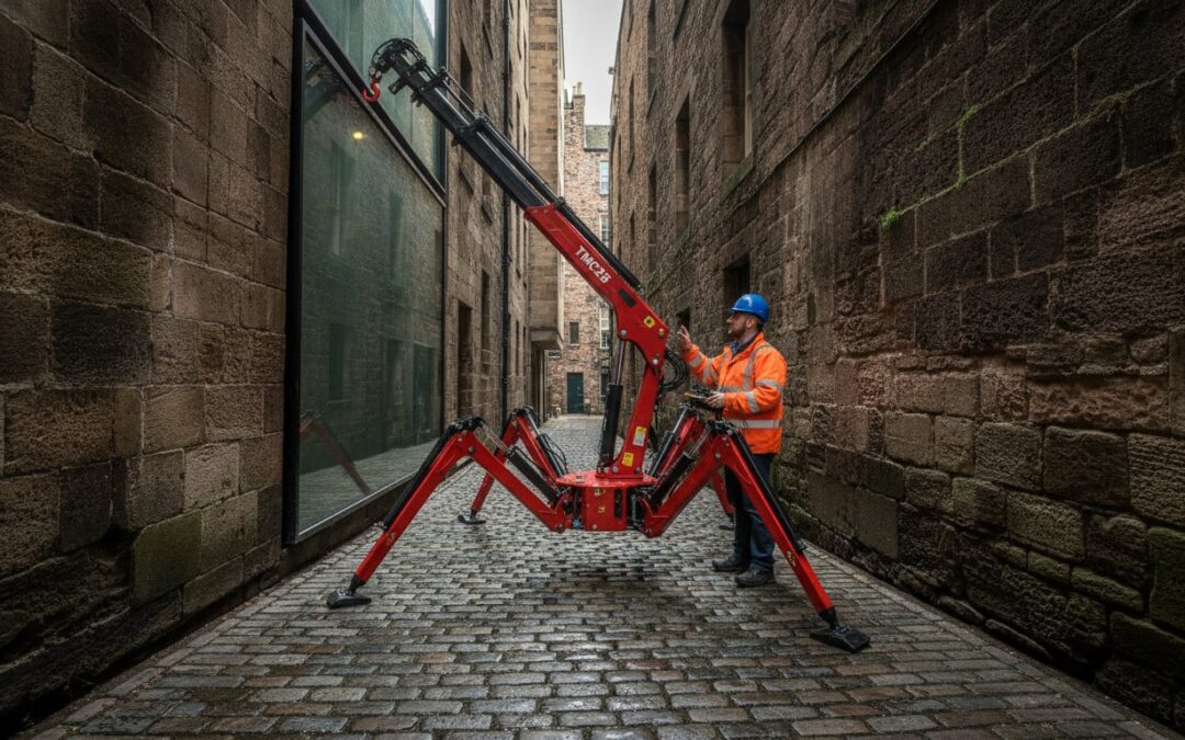 Spider Crane Hire Edinburgh: Specialist Compact Lifting Solutions