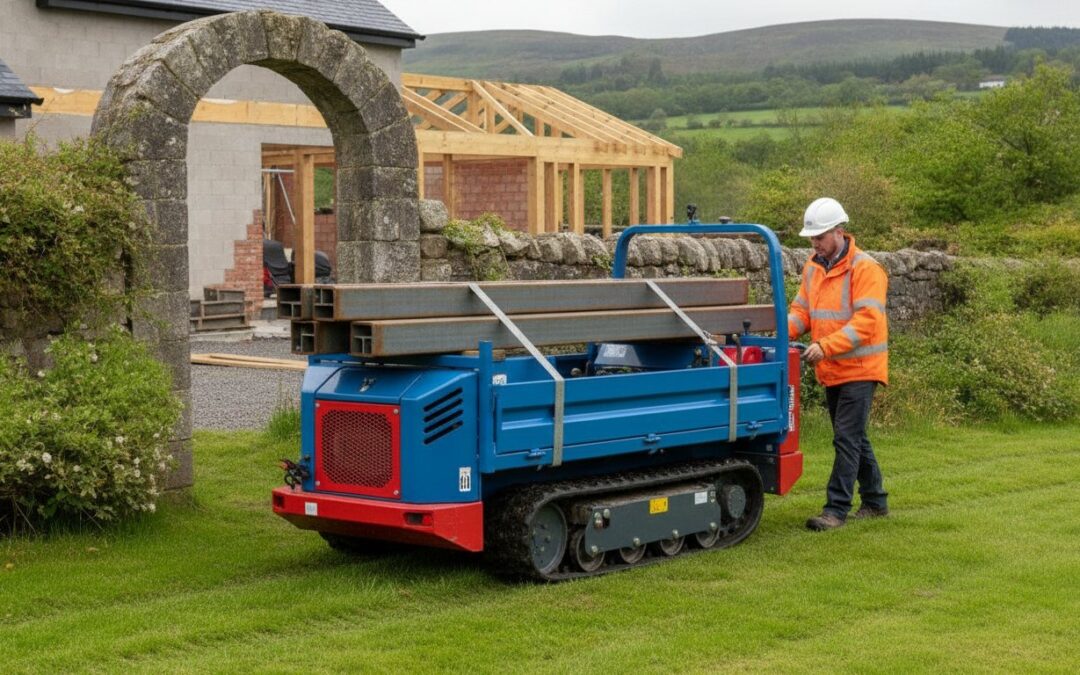 Tracked Multi-Loader Hire Scotland: Navigating Difficult Site Access