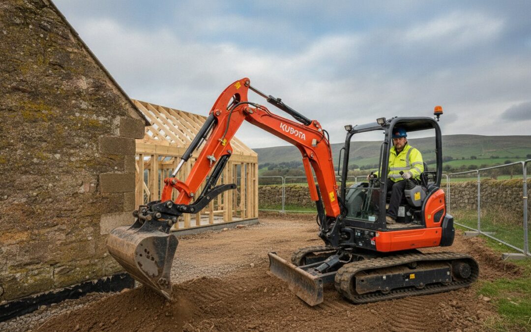 Mini Excavator Hire Ayr: The Professional Reference for Kubota Plant Solutions