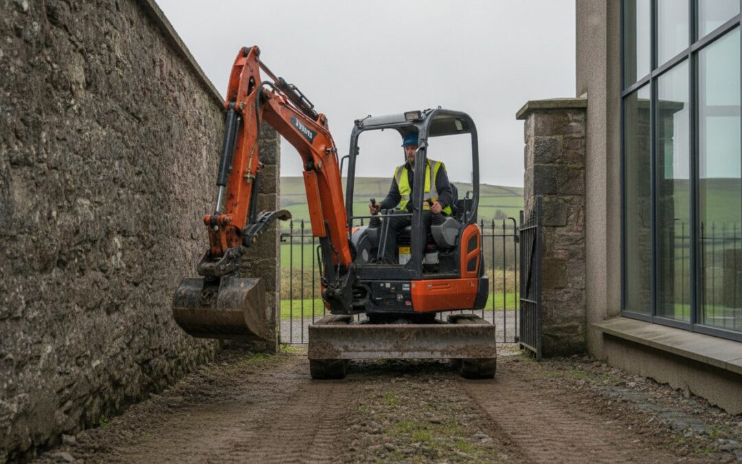 Mini Excavator Hire Scotland: The Professional How-To Guide for Site Success