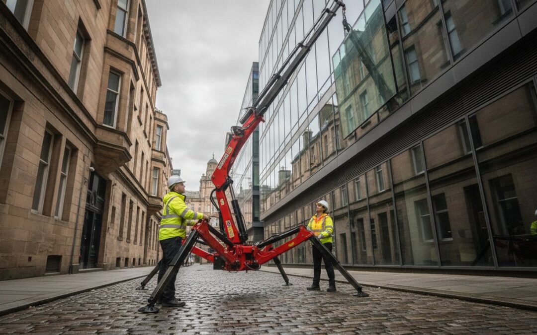 Spider Crane Hire Scotland: The Complete Resource for Site Access & Lifting