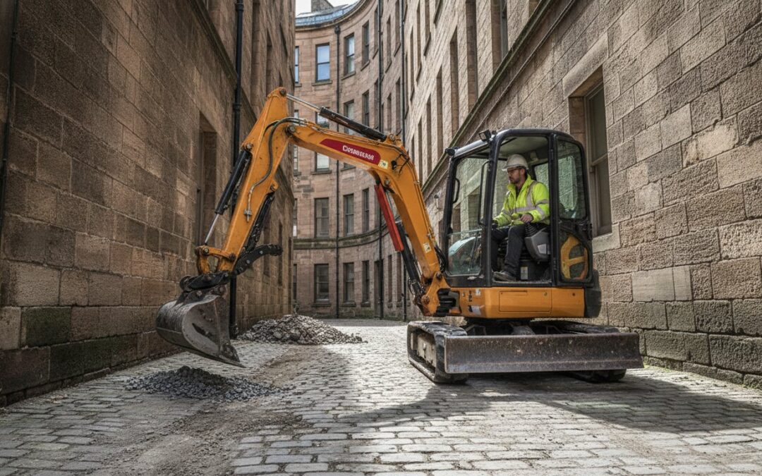 Compact Machinery for Urban Restricted Access Sites