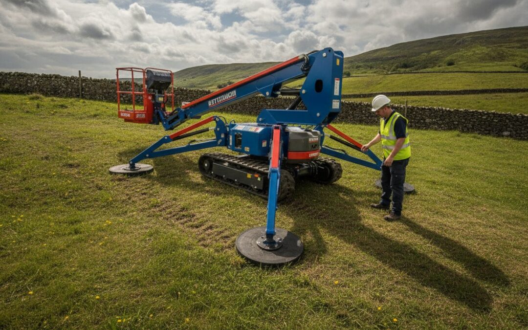Operating a Cherry Picker on Uneven Ground: The Professional Safety Guide