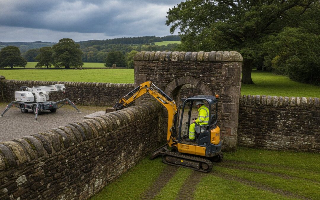 Specialist Narrow Access Machinery Hire in Dumfries: The Professional Guide 2026