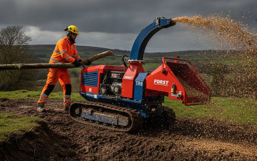 FORST Wood Chipper Hire in Ayrshire: Professional Tracked Site Solutions