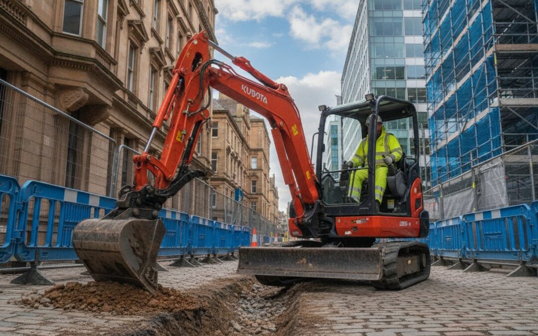 Long Term Mini Digger Hire Glasgow: A Guide to Cost-Effective Site Solutions 2026