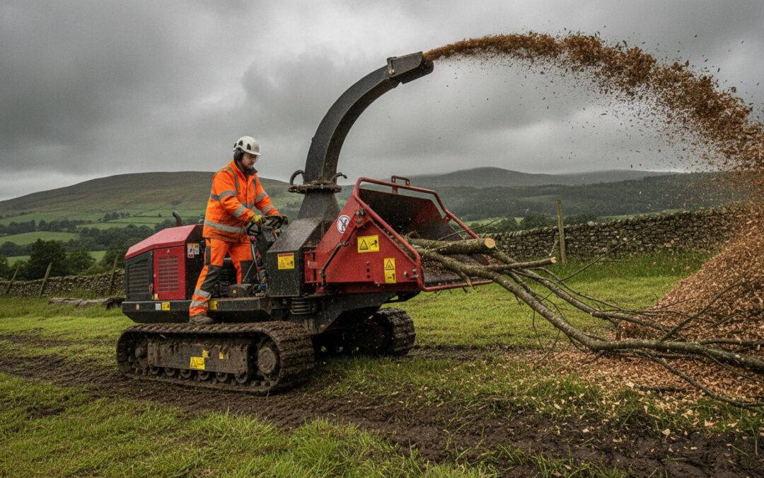 Tracked Wood Chipper Hire in East Ayrshire: Pro Guide