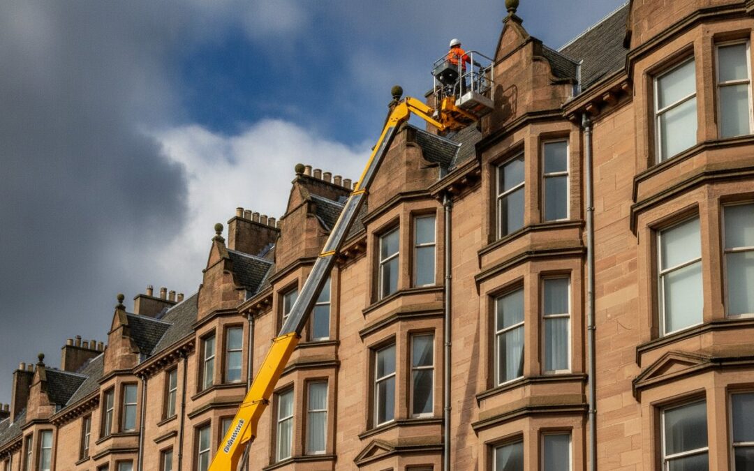 Cherry Picker for Roof Repairs Glasgow: Access Guide