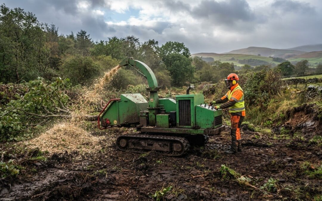 Dumfries Site Clearance: Tracked Chipper Contractor Guide