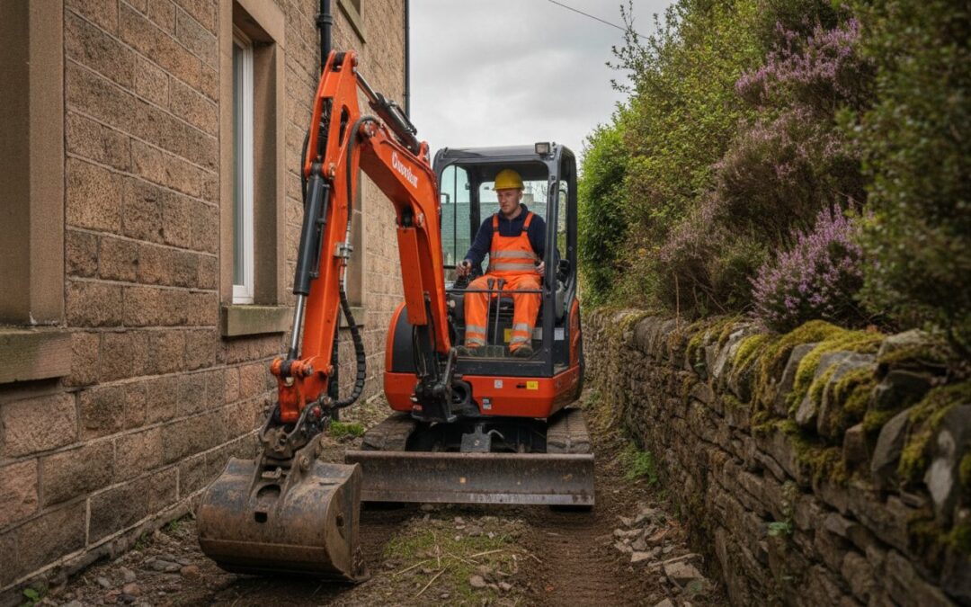 Mini Excavator Hire North Ayrshire: Professional Site Solutions