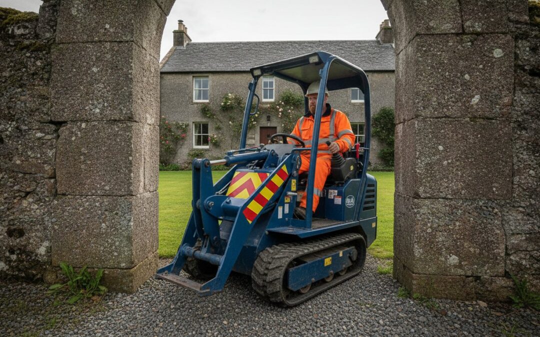 Plant Hire for Tight Spaces Dumfries & Galloway: Specialist Narrow Access Solutions