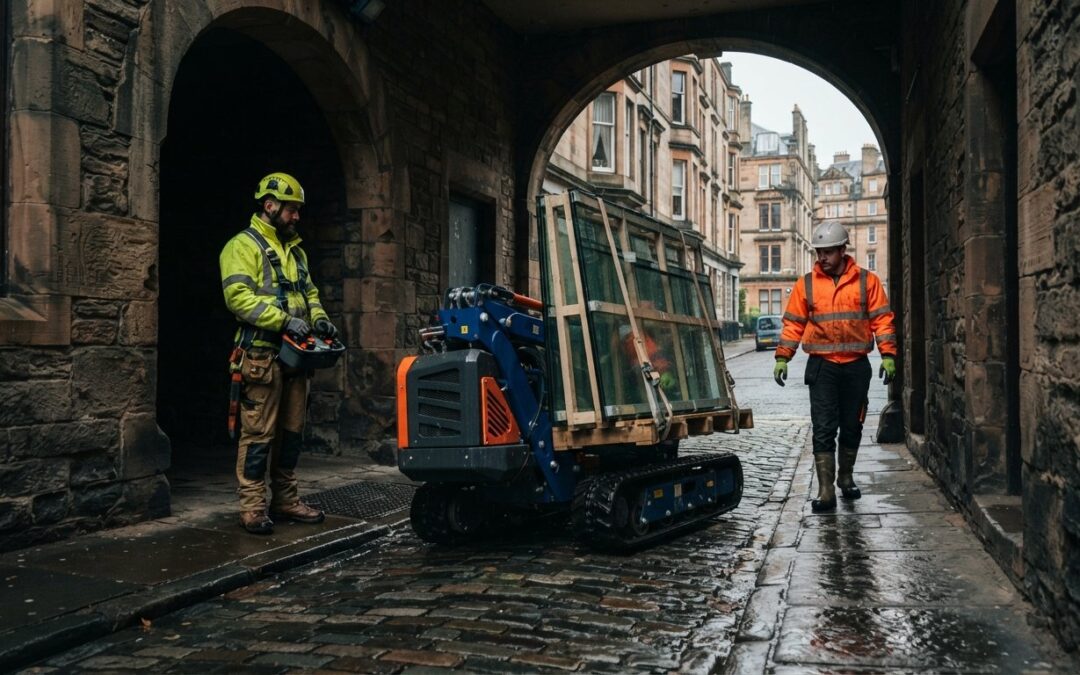Tracked Material Mover Hire Glasgow: The Professional’s Buying Guide 2026