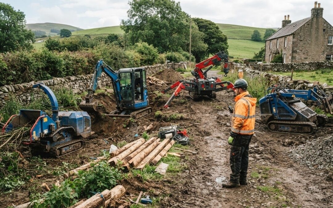 Tracked Plant Hire Scotland: Choose the Right Machinery for Your Site