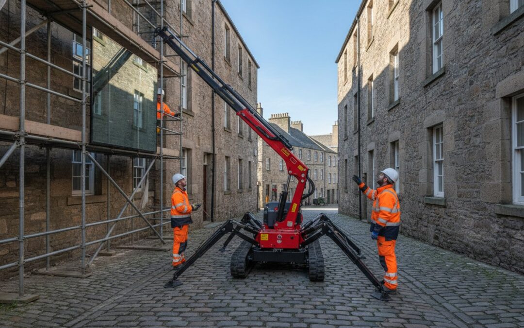 Tracked Spider Crane Hire Ayrshire: The Professional Guide to Compact Lifting