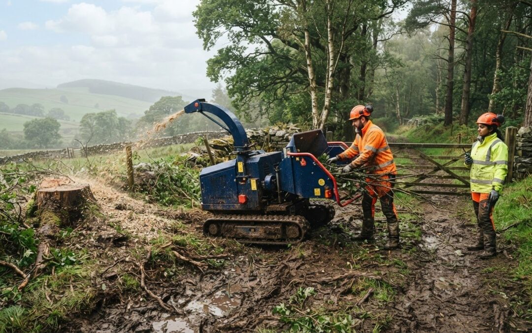Tracked Wood Chipper Rental Glasgow: The Complete Site Access Guide
