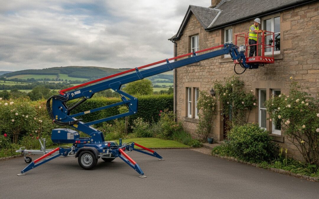 Trailer Mounted Cherry Picker Hire Dumfries: Reliable Local Access Solutions