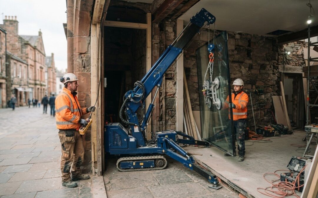 Lifting Equipment for Restricted Areas in Dumfries