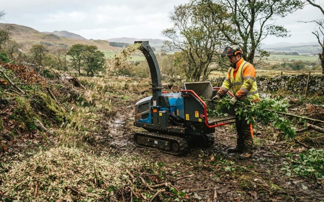 All-Terrain Wood Chipper Rental Ayrshire: Choosing a Tracked Chipper