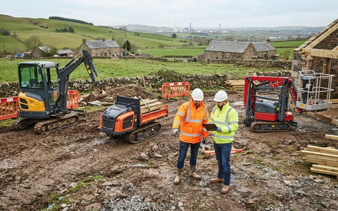 Construction Equipment Rental in East Ayrshire: Match Plant to Your Site