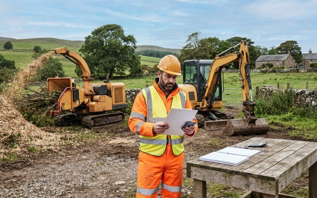 Contract plant rental in Scotland: deposits and hire rates
