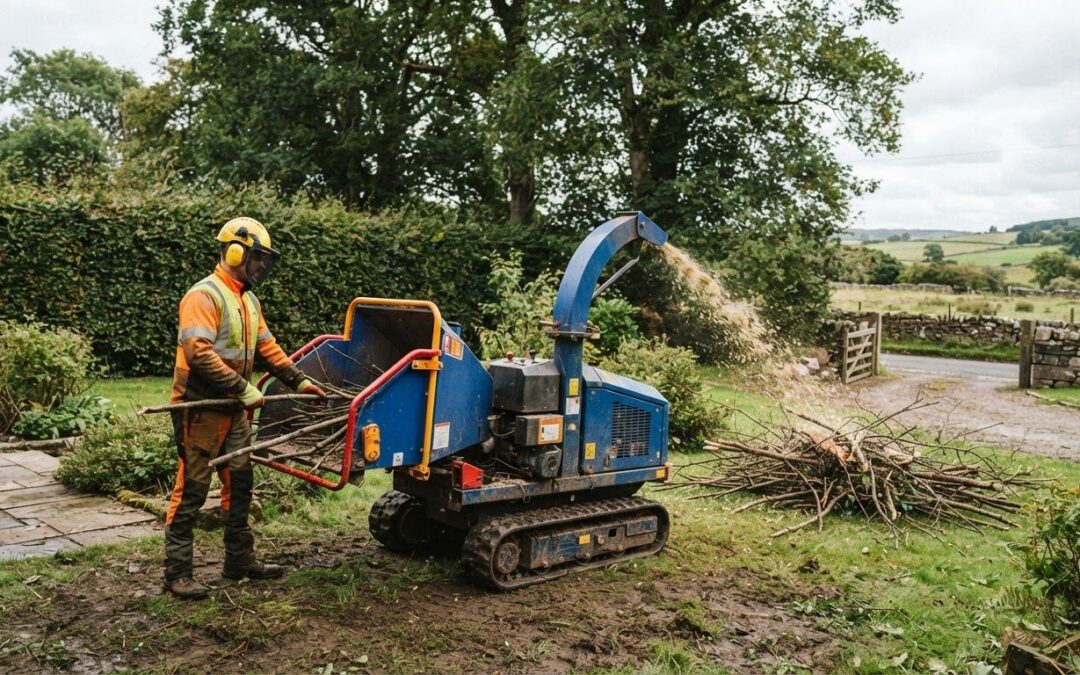 Hiring a Wood Chipper for a Large Garden: How to Choose the Right Hire