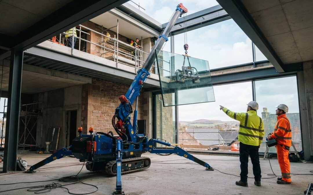 Indoor Crane Hire Solutions in Dumfries: Choosing the Right Mini Spider Crane